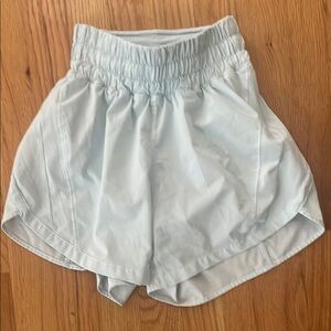 Lululemon Women's Light Blue Shorts